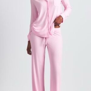 SKIMS Soft Pink Pajama Set